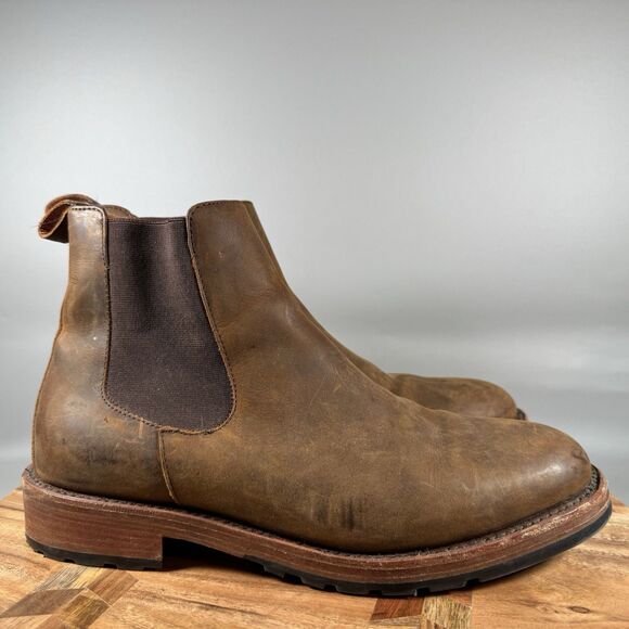 PATINA Men's Chelsea Boot Portland Leather Goods Ankle Slip On Size US 7 - Picture 1 of 8